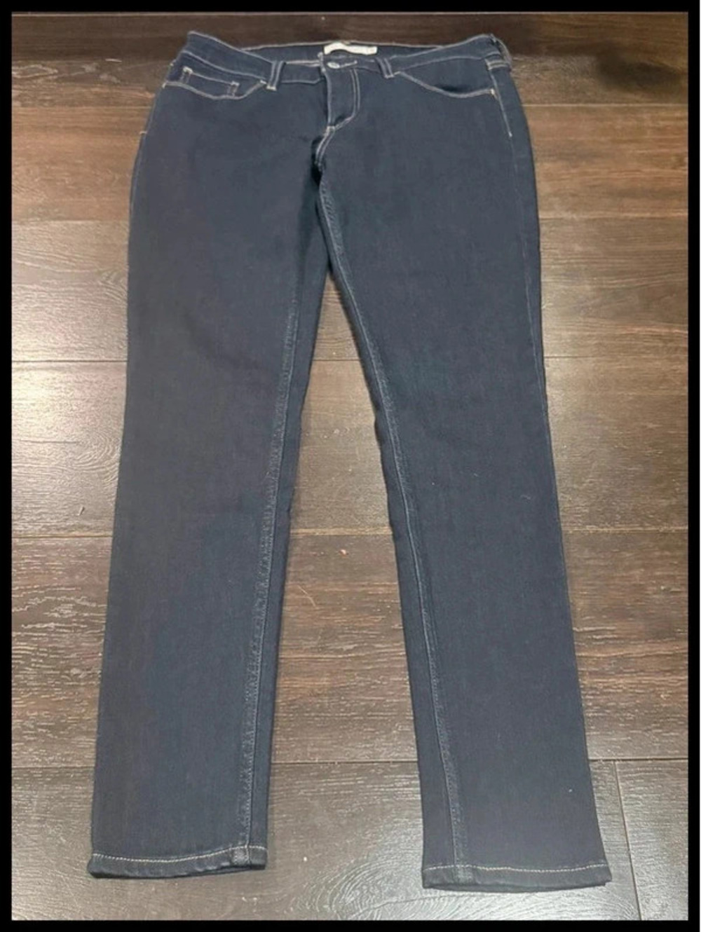 Levi’s 535 Super Skinny Women’s Dark Wash Jeans W31 L30 Stretch 132
